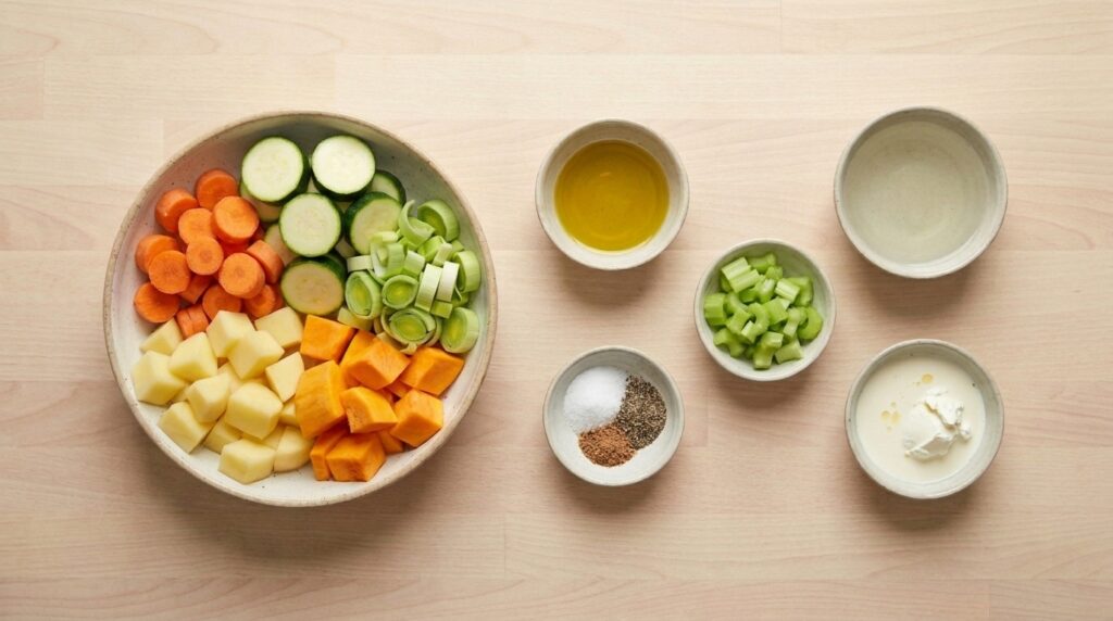 crema de verduras facil