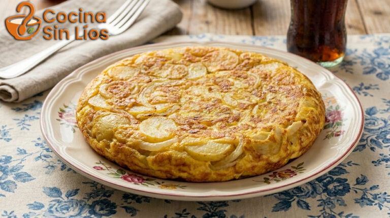 Tortilla de patatas fácil paso a paso
