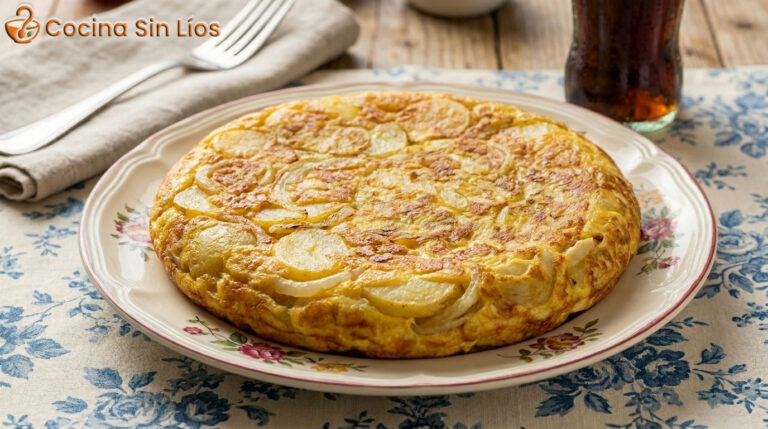 Tortilla de patatas fácil paso a paso