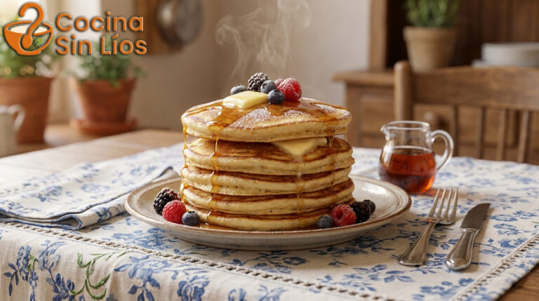 Tortitas caseras fáciles y esponjosas: receta rápida para desayunos y meriendas