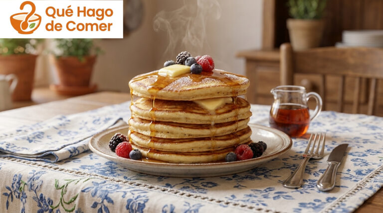 Tortitas caseras fáciles y esponjosas: receta rápida para desayunos y meriendas